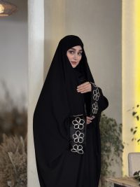 چادر جده مچ آرامش مخمل گلنار