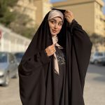 چادر جده مچ پاکتی نگین ال وی