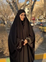 چادر جده مچ آرامش مخمل راحیل