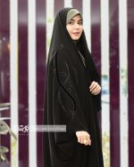 چادر جده گلدوزی میترا چادر گلدوزی چادر با نوار مخمل چادر زنانه مجلسی مدل میترا چادر گلدوزی خاص جلابیب