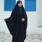 چادر جده سنگدوزی یکتا چادر سنگدوزی دور لبه چادر آستین‌دار مجلسی چادر خاص جلابیب مدل یکتا چادر زنانه سنگدوزی شیک