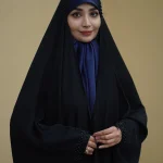 چادر جده سنگدوزی تندیس چادر جواهردوزی لبه‌دار چادر مجلسی زنانه خاص چادر لوکس جلابیب مدل تندیس چادر سنگدوزی از سر تا مچ