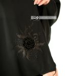 چادر جده گلدوزی محیا چادر گلدوزی و نگین‌کاری آستین چادر زنانه مجلسی مدل محیا چادر جلابیب مدل گلدوزی محیا