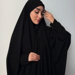 چادر لبنانی ساده چادر لبنانی مشکی چادر ساده زنانه چادر لبنانی کلاسیک چادر مشکی رسمی