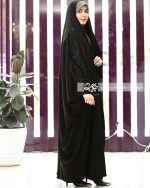 چادر جده گلدوزی میترا چادر گلدوزی چادر با نوار مخمل چادر زنانه مجلسی مدل میترا چادر گلدوزی خاص جلابیب