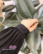 چادر بیروتی کرپ+ (آستین پلیسه) - تصویر 2