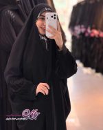 چادر بیروتی کرپ+ (آستین پلیسه) - تصویر 5