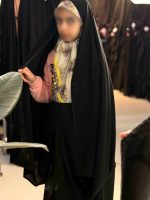 چادر کمری رویال کرپ کره دخترانه - تصویر 4