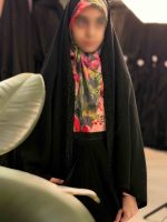 چادر کمری کرپ چینی رویال دخترانه - تصویر 2
