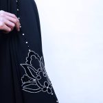 چادر جده گلدوزی و جواهردوزی لیلیوم