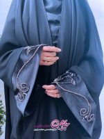 چادر جده مچ آرامش مخمل نیلوفر - تصویر 2