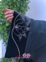 چادر جده مچ آرامش مخمل نیلوفر - تصویر 3