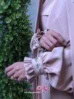 چادر عروس ابریشم کرپ الیزه - تصویر 2