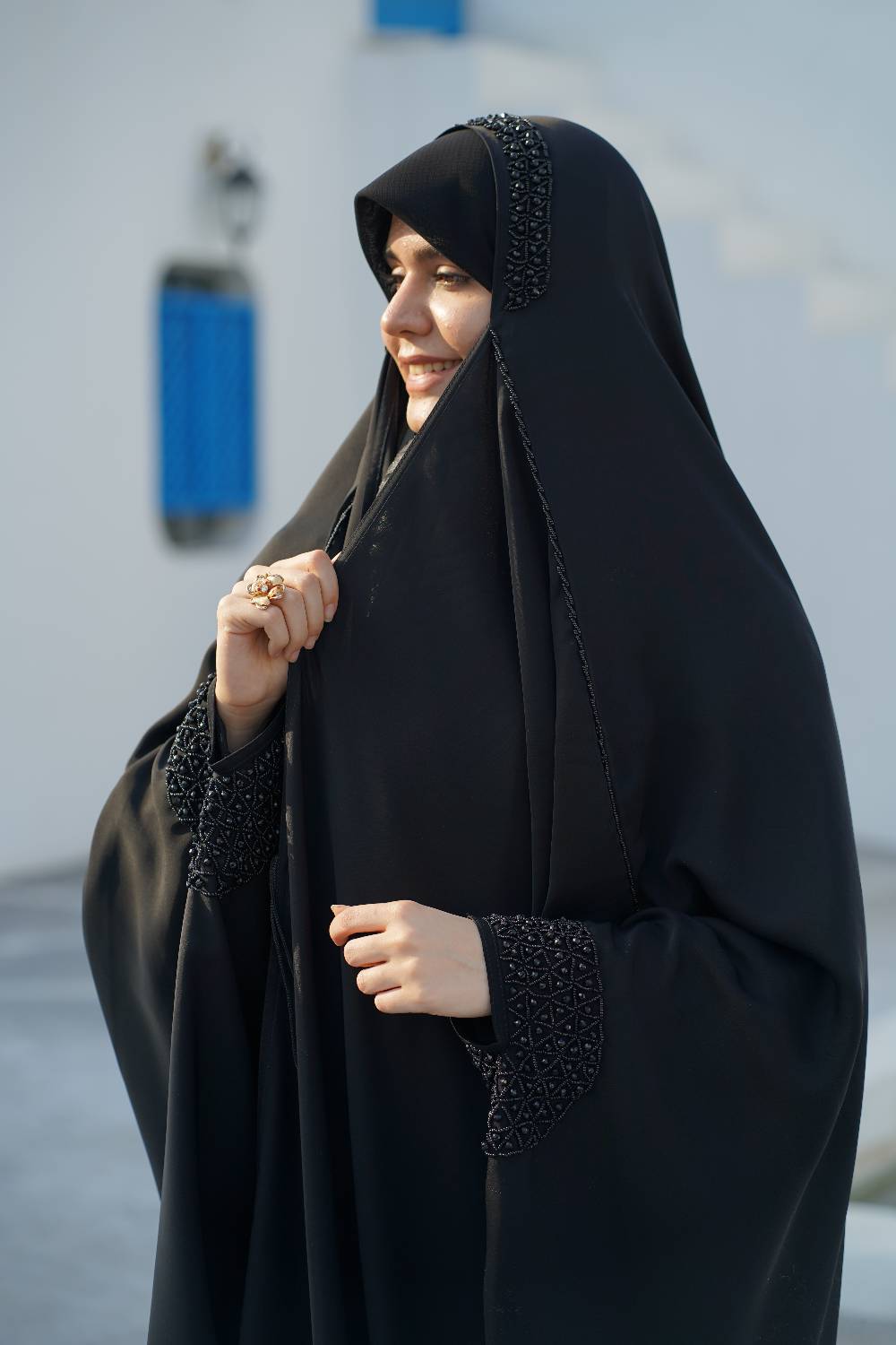 DSC05311 چادر جده سنگدوزی ترنم - تصویر 1