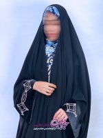 چادر جده مچ آرامش مخمل آنیتا - تصویر 2