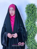 چادر جده آرشیدا مخمل نگین ریحان - تصویر 3
