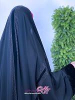 چادر جده آرشیدا مخمل نگین ریحان - تصویر 2