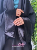 چادر جده مچ آرامش مخمل ساده - تصویر 4