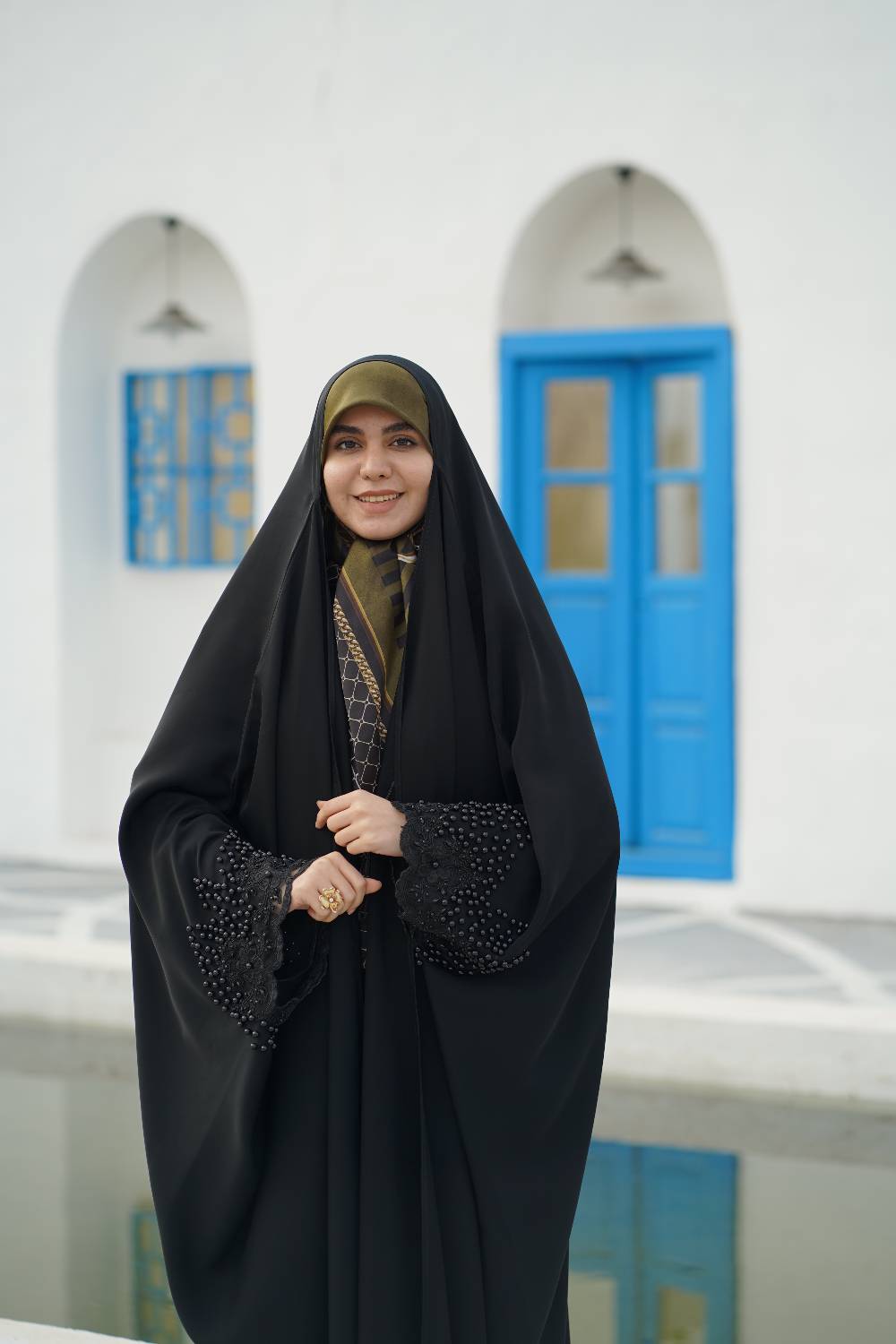 چادر جده پنل دوزی مجلل (2) چادر جده پنل دوزی مجلل - تصویر 1