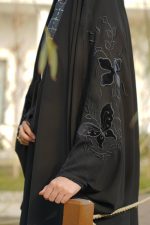 چادر جده گلدوزی پروانه مخمل - تصویر 3